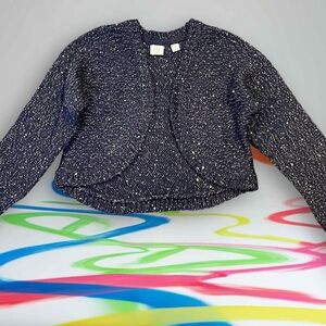 NWOT - GAP Kids Sparkly Knit Shrug